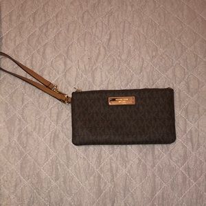 Authentic Michael Korea wristlet wallet